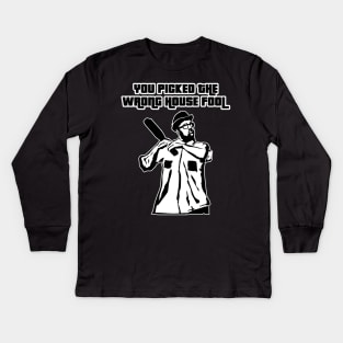 You picked the wrong house fool - GTA Kids Long Sleeve T-Shirt